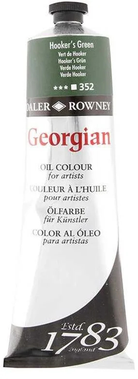 DALER ROWNEY YAĞLI BOYA GEORGIAN GOC SERİSİ 225 ML HOOKERS GREEN 111225352