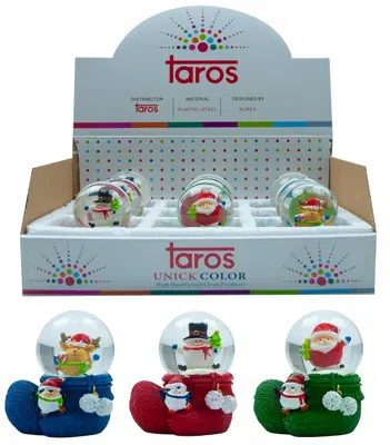 TAROS KAR KÜRESİ ARA BOY YILBAŞI ELDİVENİ 9388