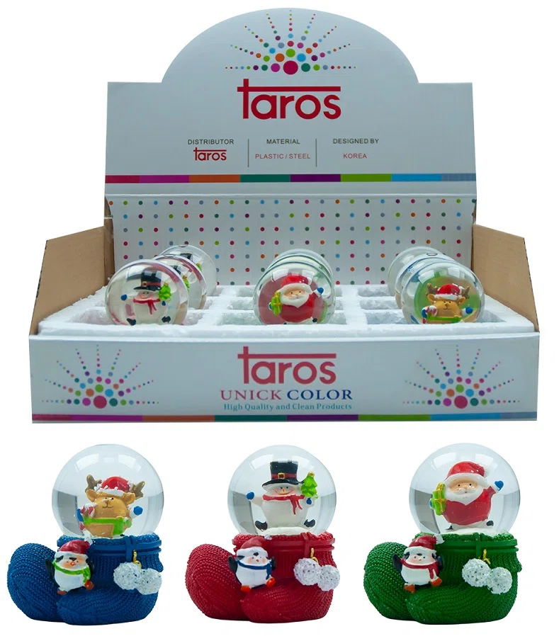 TAROS KAR KÜRESİ ARA BOY YILBAŞI ELDİVENİ 9388