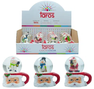 TAROS KAR KÜRESİ KÜÇÜK BOY KULPLU NOEL BABA 9410