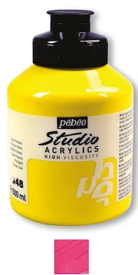 PEBEO AKRİLİK BOYA STUDIO 500 ML 171*55 AZO PINK