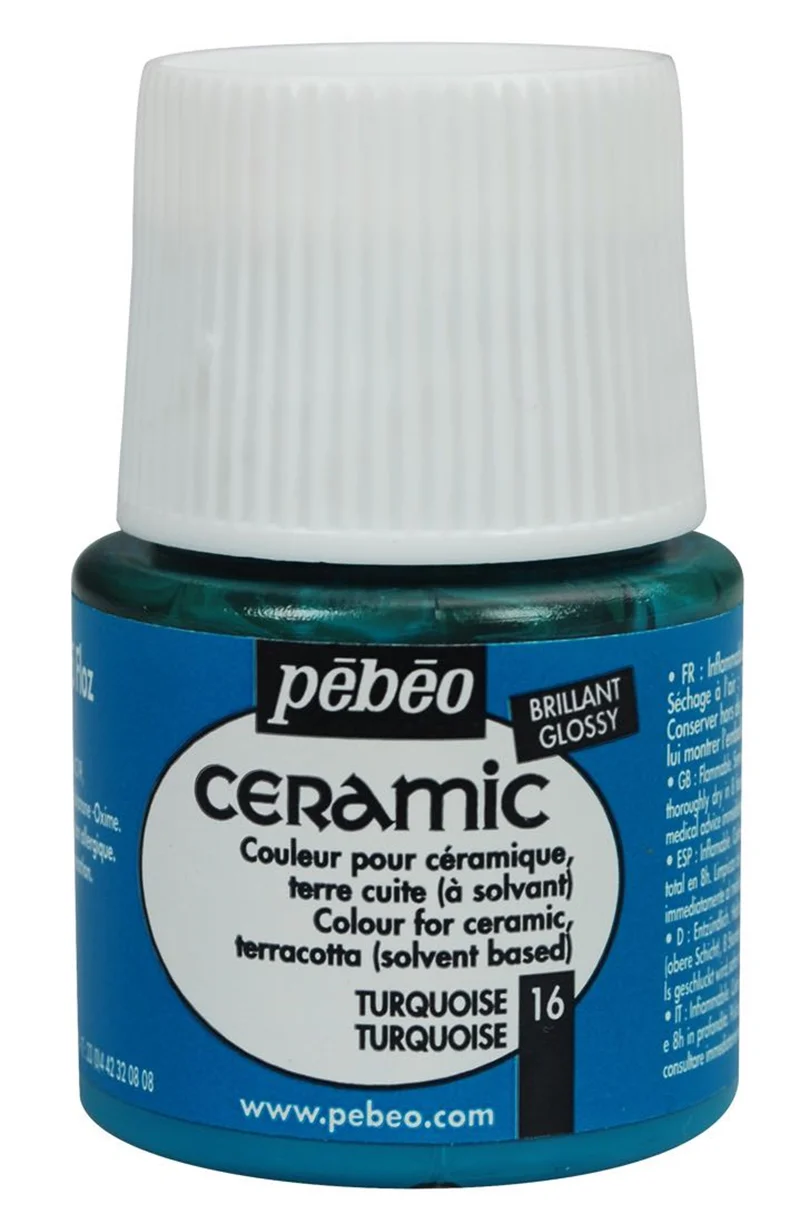 PEBEO SERAMİK BOYASI 45 ML 025*16 TURGUOISE