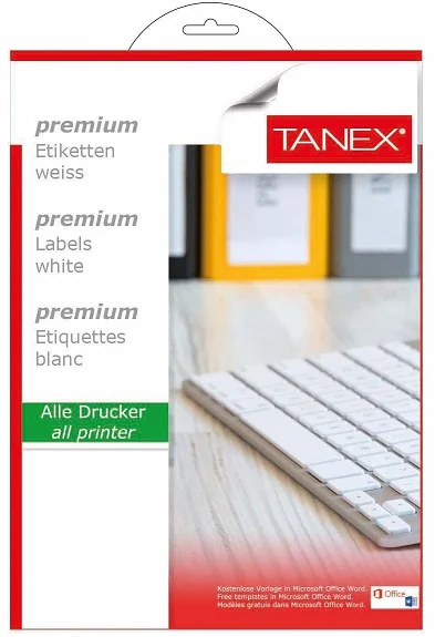 TANEX LASER ETİKET TW-2014 99.1 X 38.1 MM ( 14 )  25 Lİ