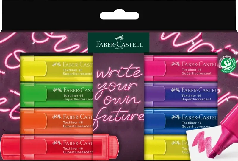 FABER FOSFORLU KALEM SET GENZ 46 8 Lİ 254601