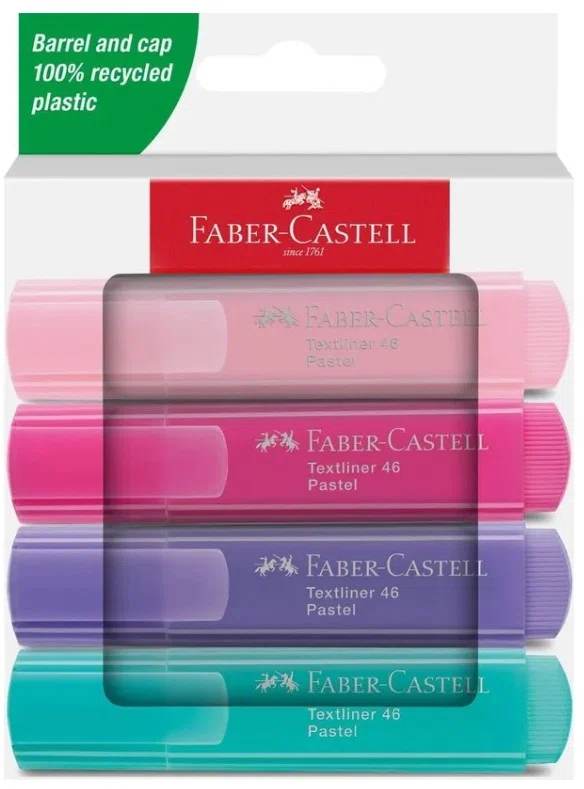 FABER FOSFORLU KALEM SET PASTEL 46 4 LÜ 254654