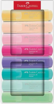 FABER FOSFORLU KALEM SET PASTEL 46 8 Lİ 254658