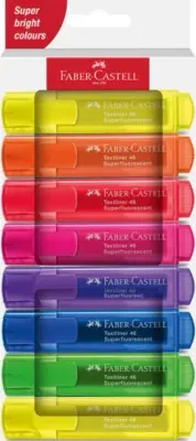 FABER FOSFORLU KALEM SET ŞEFFAF 46 8 Lİ 254648