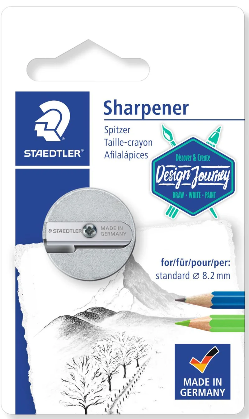 STAEDTLER KALEMTIRAŞ METAL ÇİFT BÖLMELİ 510 25BK-C
