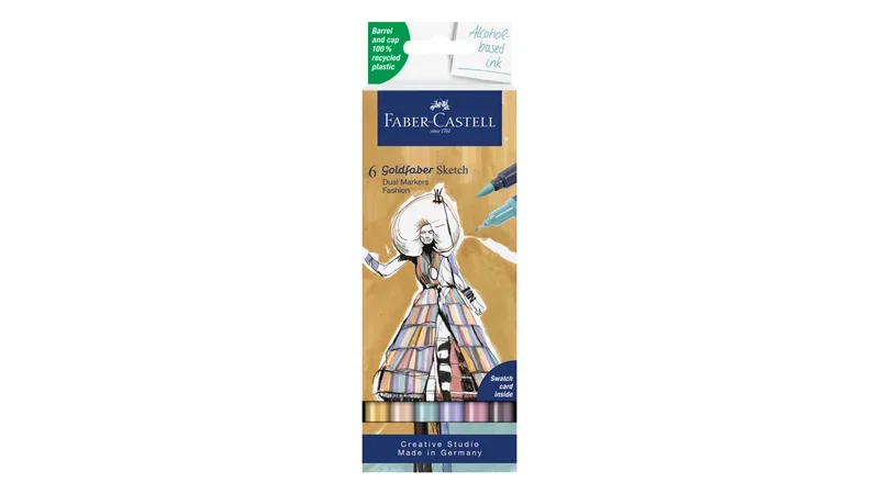 FABER GOLDFABER SKETCH MARKÖR 6 LI FASHİON 164808