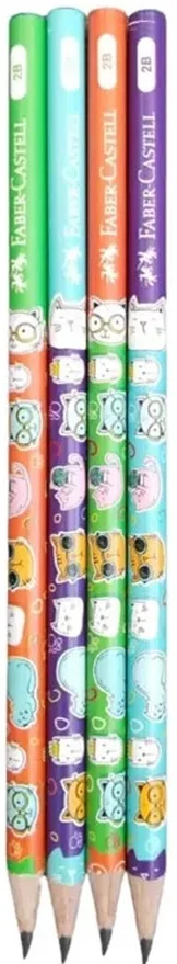 FABER KURŞUN KALEM KEDİ 2B 72 Lİ (FSC) 5244000070000