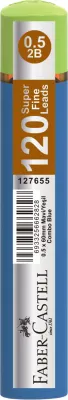 FABER MİN GRIP SOFT 0.5MM 2B 60MM 120Lİ KOMBO MAVİ/YEŞİL 127655