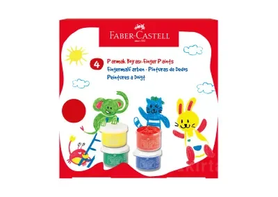 FABER PARMAK BOYASI LİTTLE CREATİVES 4X45ML 5170000040000