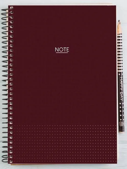 DİLMAN DEFTER NOTE SPİRALLİ SERT KAPAK PERFORAJLI A4 160 YP ÇİZGİLİ 2261