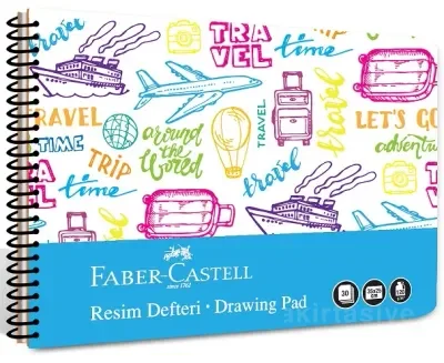 FABER RESİM DEFTERİ PP KAPAK 25X35 5075000481000