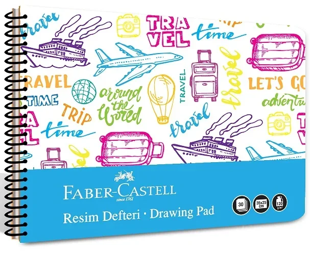 FABER RESİM DEFTERİ PP KAPAK 25X35 5075000481000