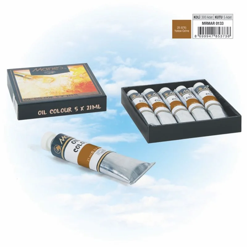 MARIES YAĞLI BOYA 21 ML E75-29*676 YELLOW OCHRE