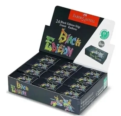 FABER SİLGİ BLACK EDİTİON 24 LÜ 187246