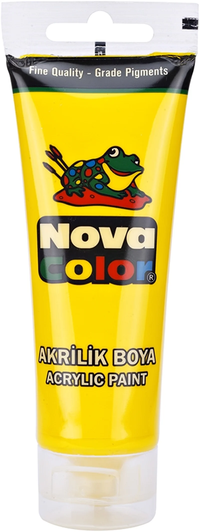 NOVA COLOR AKRİLİK BOYA TÜP 75 GR SARI NC-2201