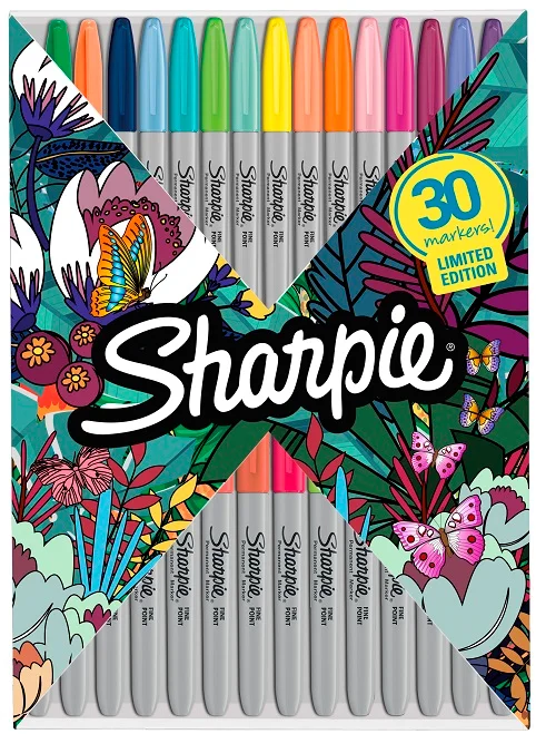 SHARPIE PERMANENT SET FINE 30 LU ZARF 2158181