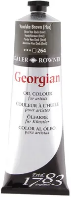 DALER ROWNEY YAĞLI BOYA GEORGIAN GOC SERİSİ 225 ML VANDYKE BROWN (HUE) 111225264