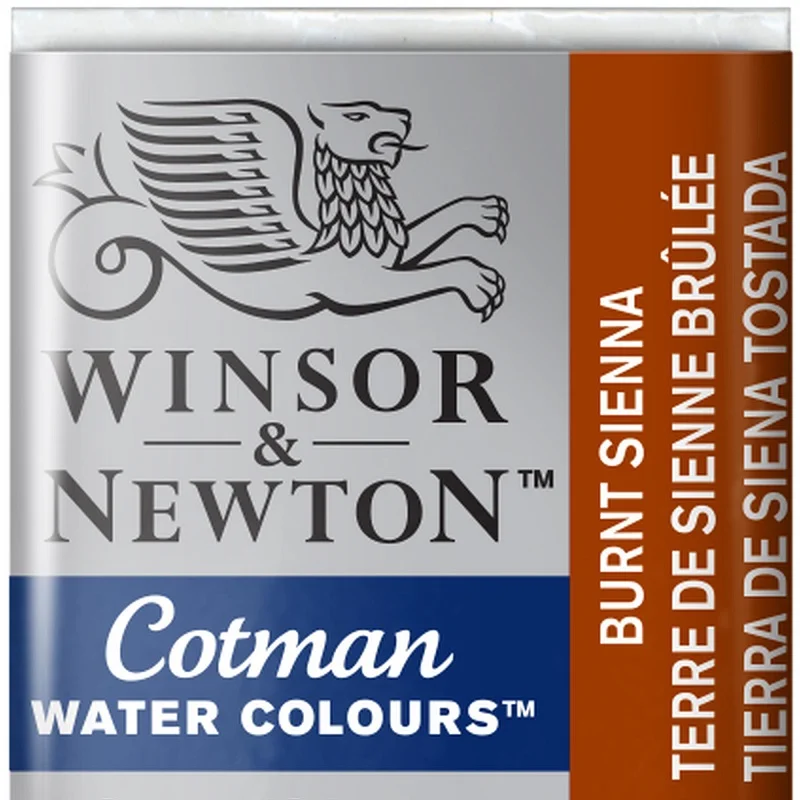 W&N SULU BOYA COTMAN YARIM TABLET BURNT SIENNA WN-0301074