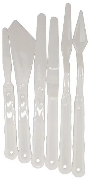 CEOART PLASTİK SPATULA 6'LI SET CEO-SN0014
