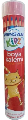 PENSAN KİDZ KURU BOYA 98051 12 RENK TAM BOY TÜP