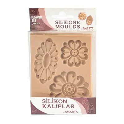SMARTA SİLİKON KALIP MOBİLYA SÜSLEME ÇİÇEK SK1013040
