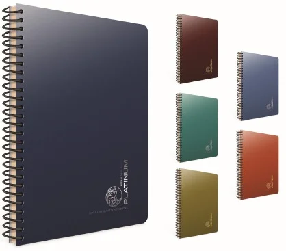 GIPTA DEFTER PLATINUM 17X24 SPİRALLİ PP KAPAK 100 YP. ÇİZGİLİ 5692
