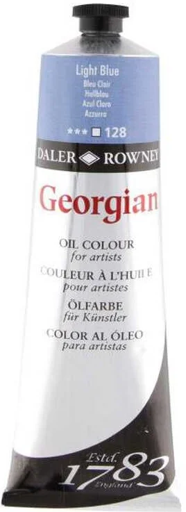 DALER ROWNEY YAĞLI BOYA GEORGIAN GOC SERİSİ 225 ML LIGHT BLUE 111225128