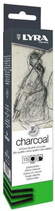 LYRA FÜZEN KALEMİ CHARCOALS THIN 15 Lİ KUTU L5550010
