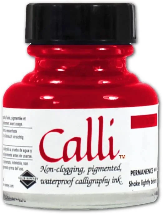 PASİF DALER ROWNEY KALİGRAFİ MÜREKKEBİ CALLI INK 29.5 ML SCARLET 604301073