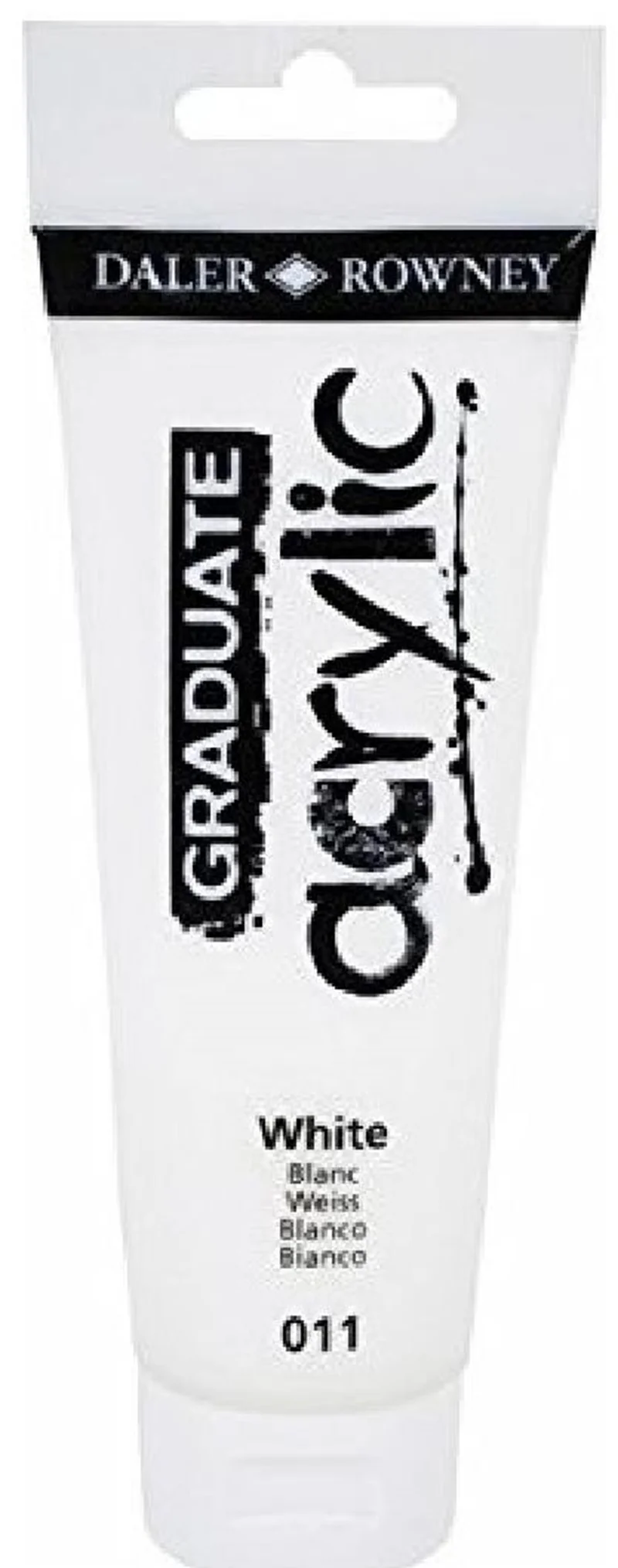DALER ROWNEY AKRİLİK BOYA GRADUATE SERİSİ 120 ML WHITE 123120011