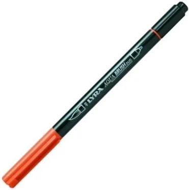 LYRA KEÇELİ KALEM AQUA BRUSH DUO FIRÇA UÇLU PALE ORANGE L6520010