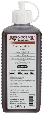 SCHMİNCKE AERO COLOR AKRİLİK MÜREKKEP 250 ML 604 BURNT SİENNA 28604027