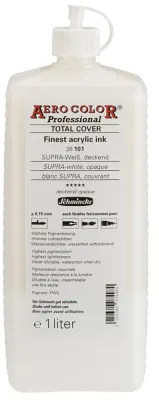 SCHMİNCKE AERO COLOR AKRİLİK MÜREKKEP 1000 ML 101 SUPRA WHİTE OPAQUE 28101029