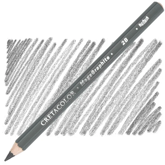 CRETACOLOR ÇİZİM KALEMİ DERECELİ MEGA GRAPHITE 2B 17002