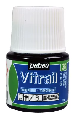 PEBEO CAM BOYASI VITRAIL TRANSPARAN 45 ML 050*36 LIGHT BLUE