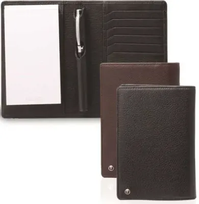 SCRIKSS NOTLUK (JOTTER) DR 2110-2 TOSCANA HAKİKİ DERİ KAHVERENGİ