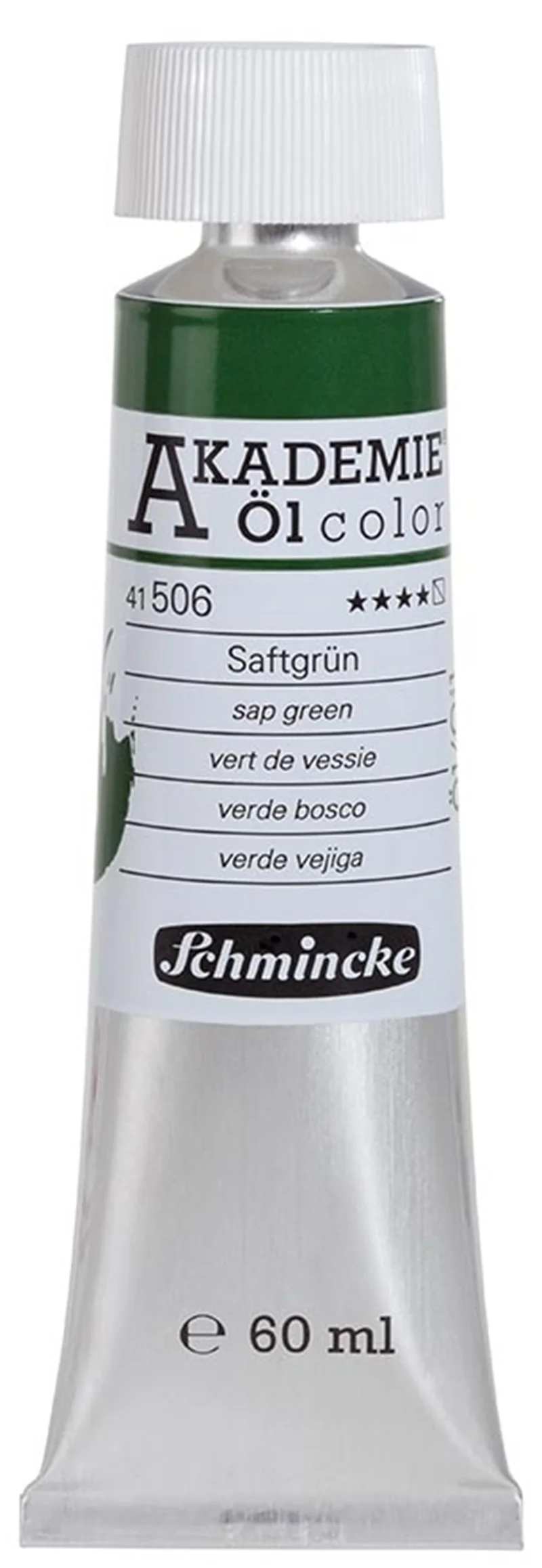 SCHMİNCKE AKADEMİE ÖL COLOR YAĞLI BOYA 60 ML SERİ 1 506 SAP GREEN 41506011