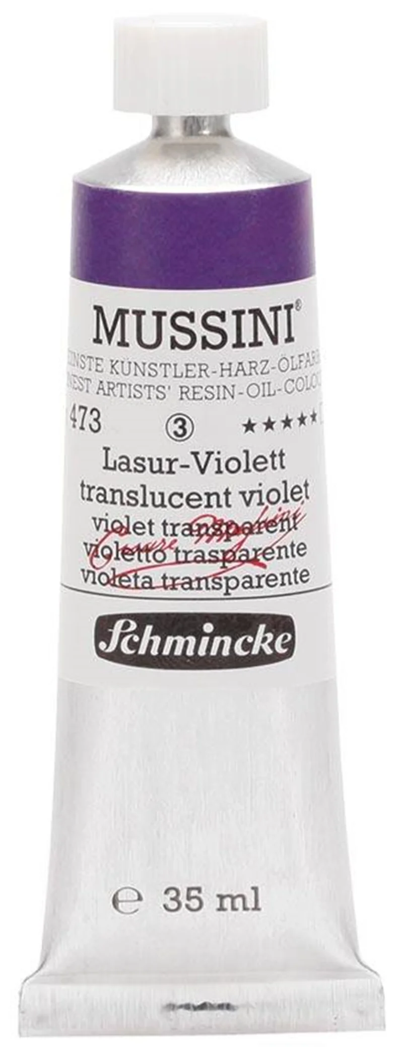 SCHMİNCKE MUSSİNİ ARTİST YAĞLI BOYA 35 ML SERİ 3 473 TRANSLUCENT VİOLET 10473009