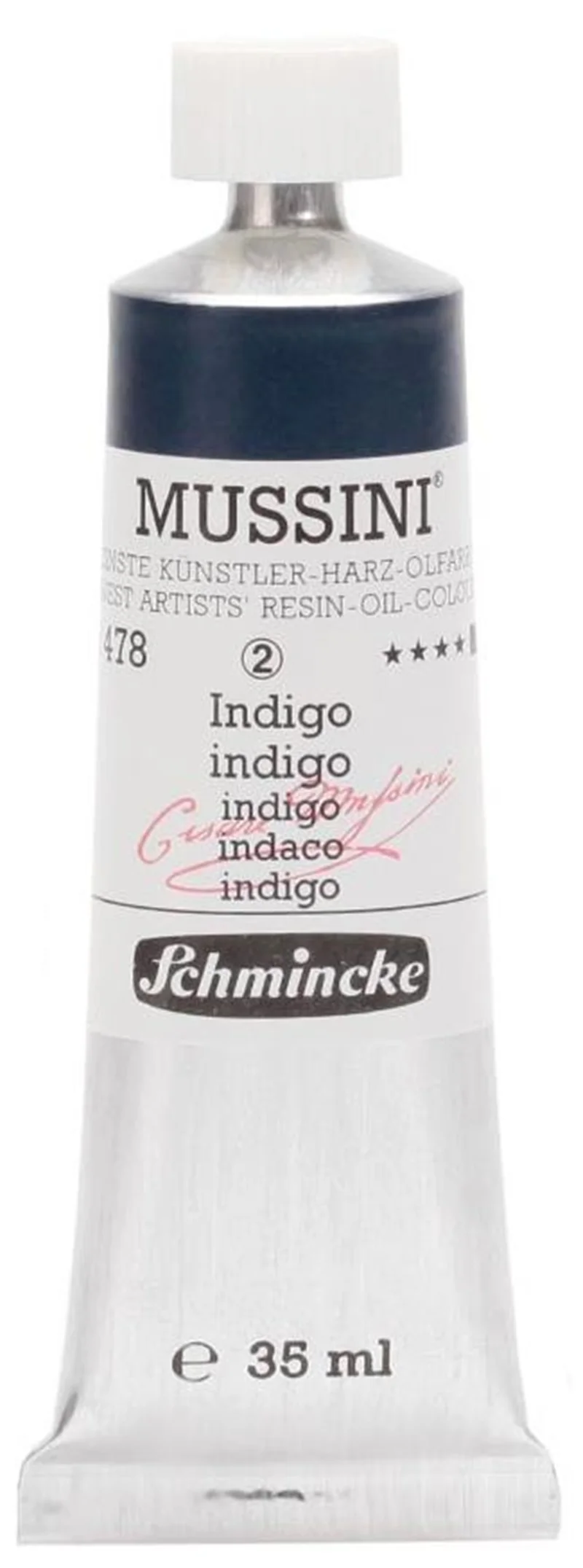 SCHMİNCKE MUSSİNİ ARTİST YAĞLI BOYA 35 ML SERİ 2 478 INDİGO 10478009