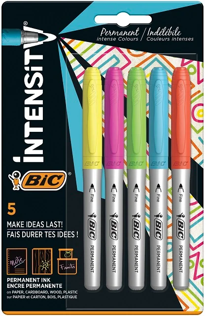 BIC INTENSITY PERMANENT MARKÖR 5 Lİ BLS. 968410