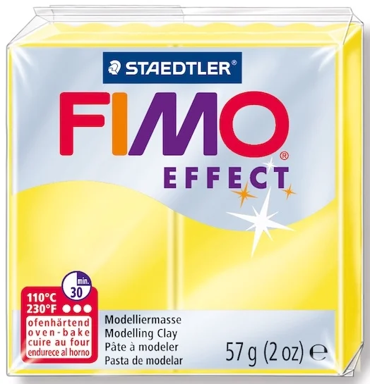 FIMO SOFT MODELLEME KİLİ 57 GR ŞEFFAF SARI 8020-104 07
