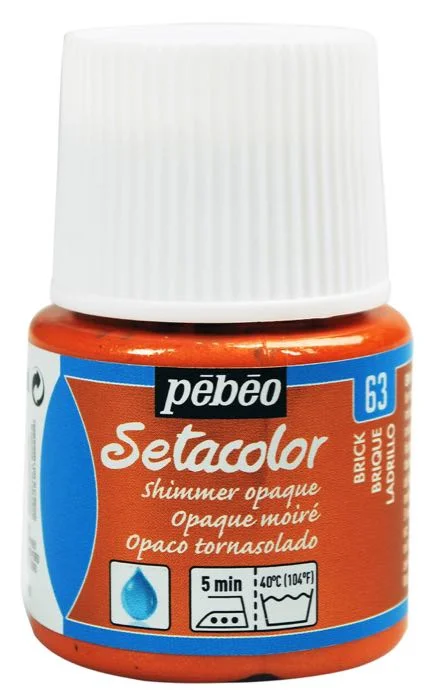 PEBEO KUMAŞ BOYASI SETACOLOR OPAQUE 45 ML 295*63 YD BRIQUE MOIRE