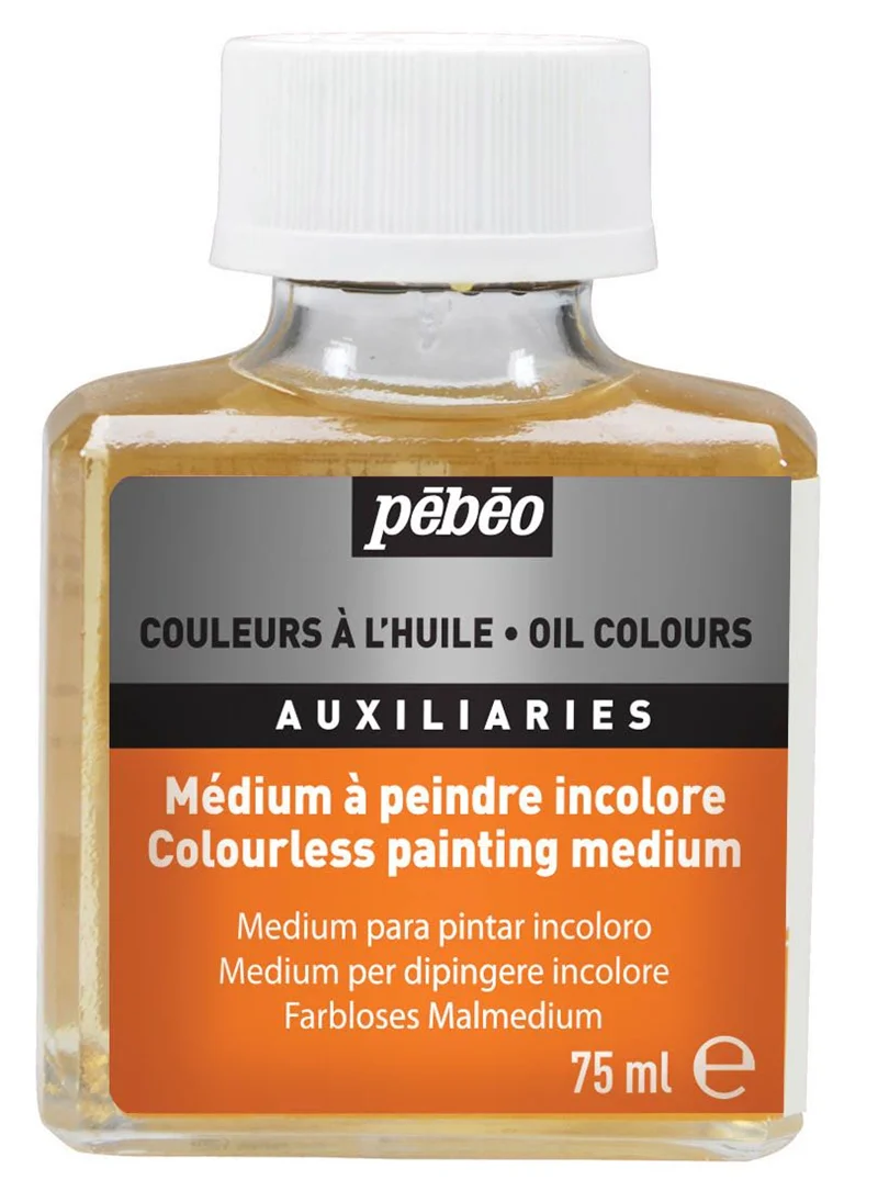 PEBEO YARDIMCI MALZEME YAĞLI BOYA MEDIUM RENKSİZ 75 ML 650601