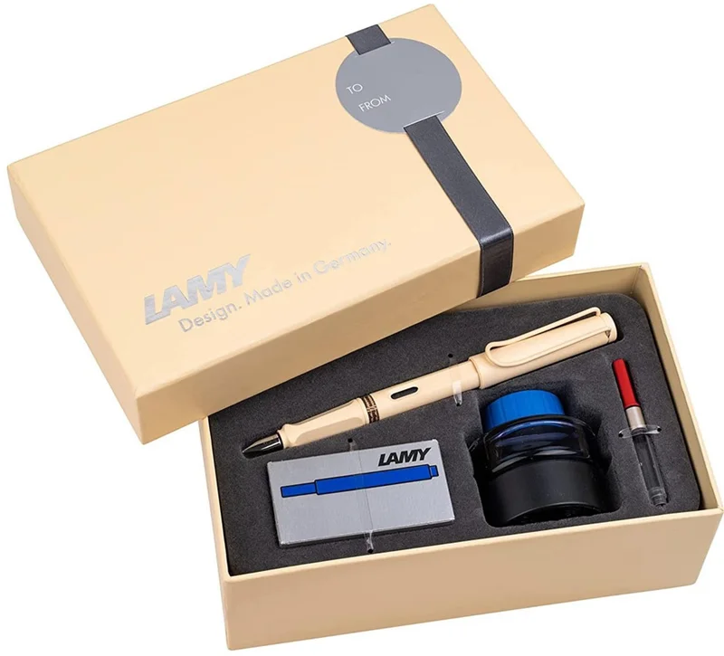 LAMY DOLMA KALEM SAFARI SETİ CREAM M UÇ 20CDS-M