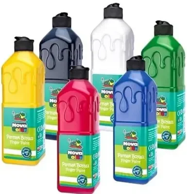NOVA COLOR PARMAK BOYASI 180g 6 LI TAKIM NC-819