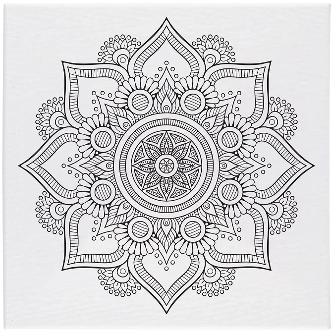 CEO ART TUVAL 40x40 MANDALA MODEL 1 CEO-MT0007