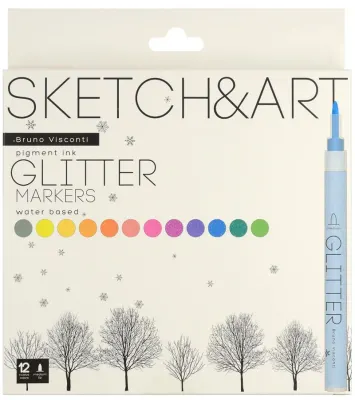 BRUNO VISCONTI SKETCH &amp; ART SİMLİ 12 RENK 22-0095